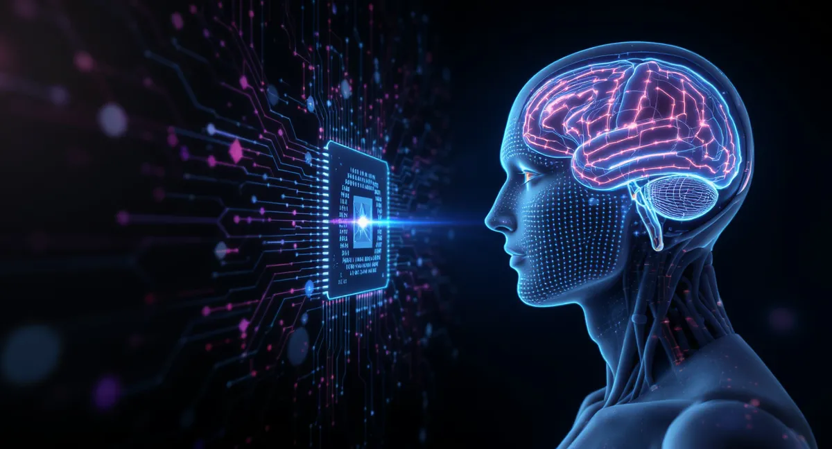 Quantum computing processor with AI neural overlay and quantum bits visualization